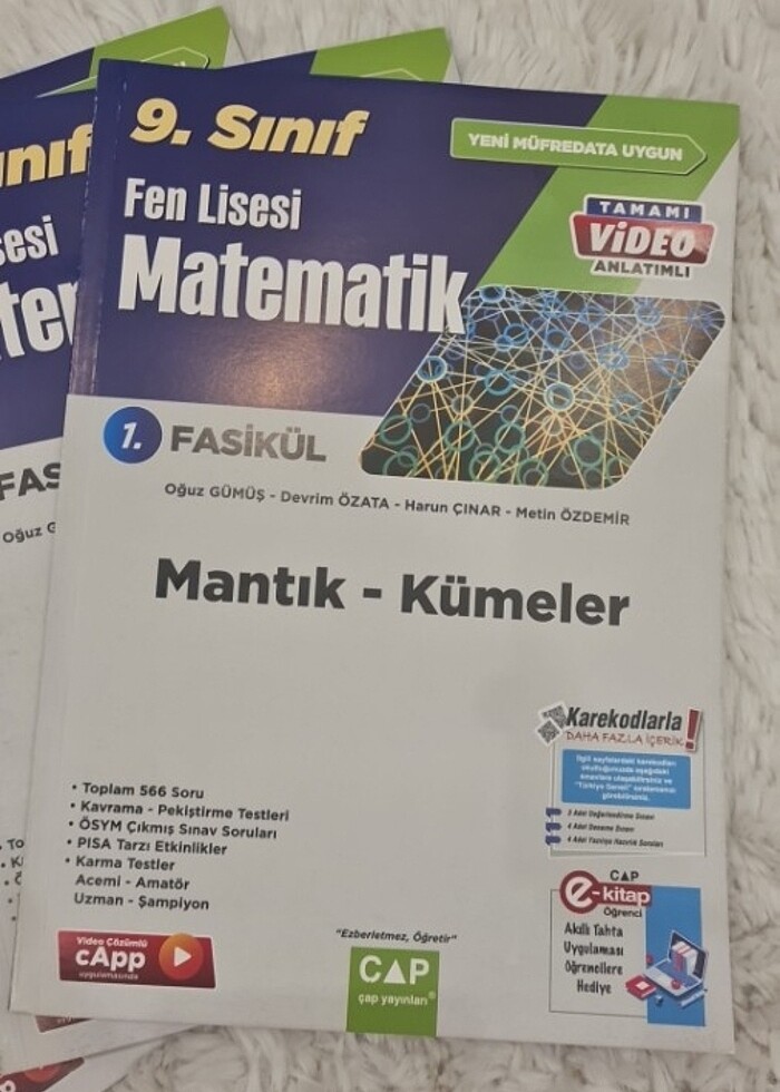 9. Sınıf Matematik fasikül  - Görsel 2