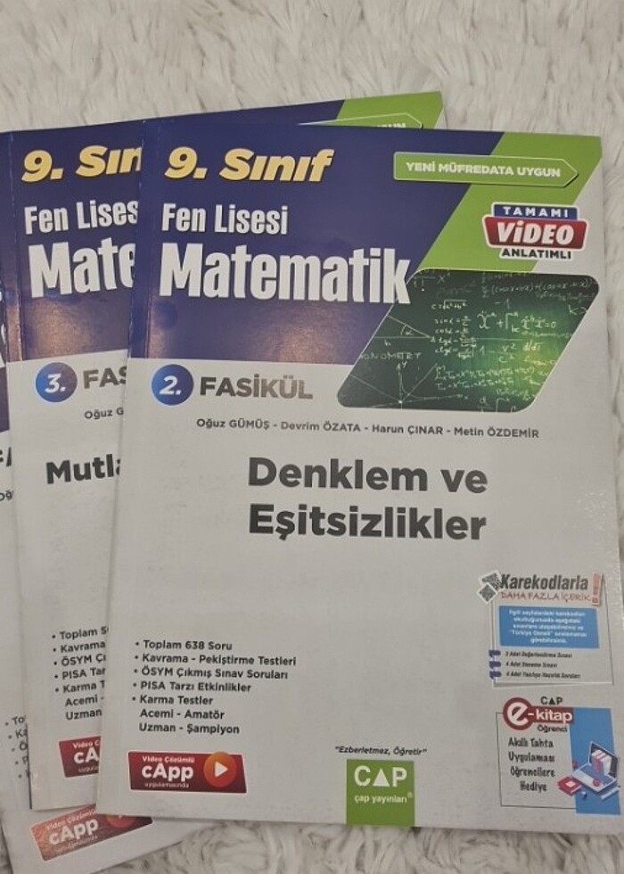 9. Sınıf Matematik fasikül  - Görsel 3