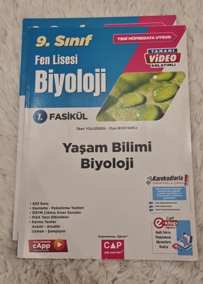 9.sınıf biyoloji fasikül fenlisesi - Görsel 2