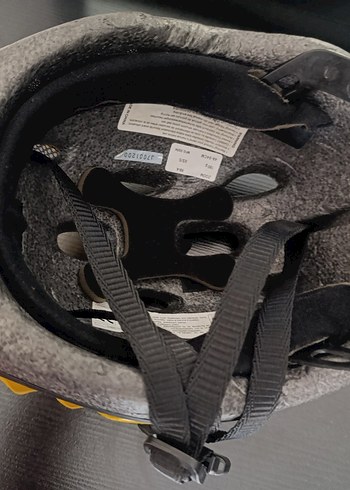 Sarı Baskılı Motosiklet Kaskı - Görsel 3