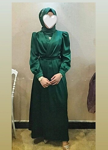 Tesettür abiye elbise 