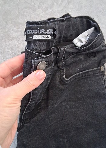 Gri Erkek Çocuk Denim Pantolon - Görsel 4