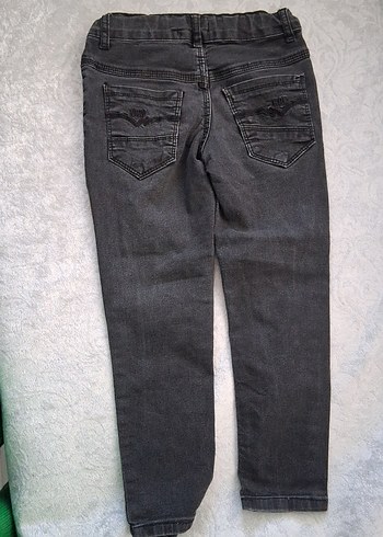 Gri Erkek Çocuk Denim Pantolon - Görsel 2