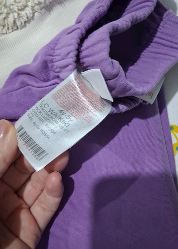 Kız Çocuk Beyaz Peluş Sweatshirt - Görsel 3