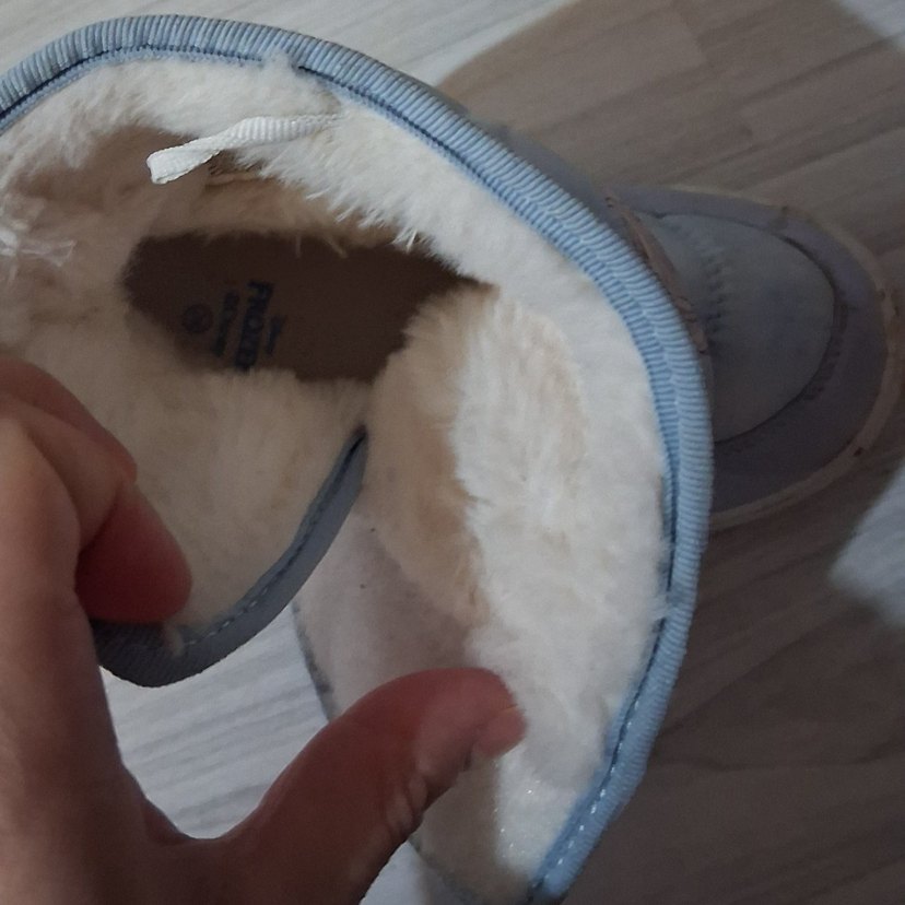 Kız Çocuk Mavi Baskılı Kauçuk Botlar - Görsel 2