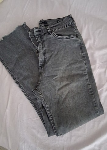 LC Waikiki Koyu Gri Yikamali Rahat Kesim Jean