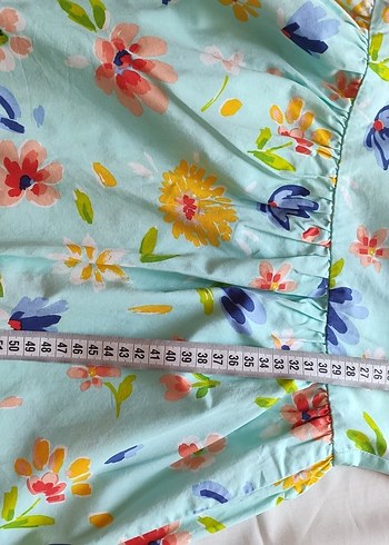 LC Waikiki Çiçek Desenli Kolsuz Kız Elbisesi