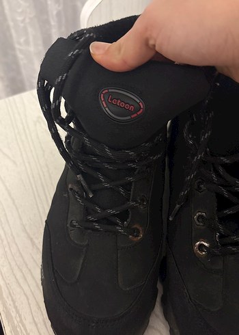 Siyah Bağcıklı Erkek Outdoor Bot - Görsel 3