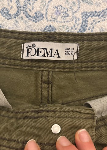 Kadın Kemerli Gri Loose Fit Kot Pantolon - Görsel 3