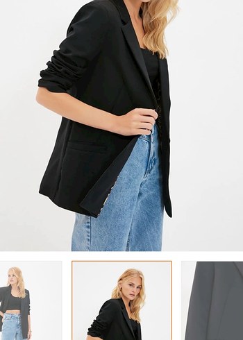 Trendyol & Milla Siyah Blazer