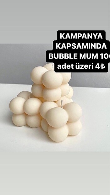 Söz nişan düğün hediyelik bubble mum