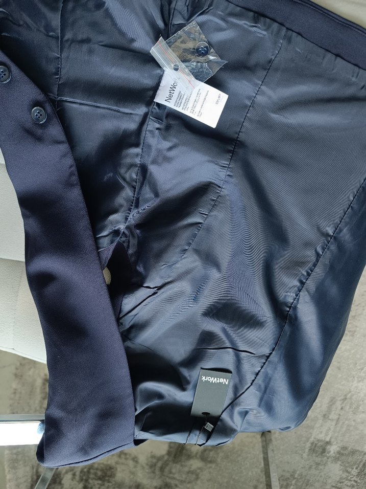 NetWork lacivert Düğmeli Kadın Yelek - Görsel 2