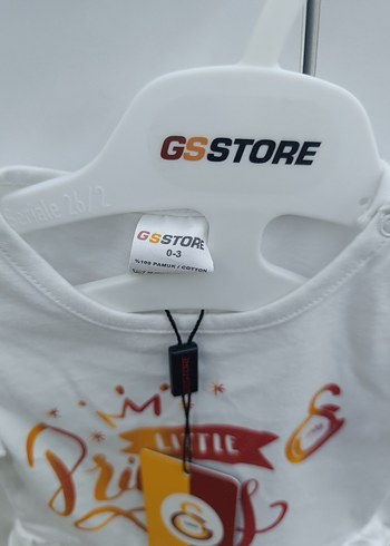 Kız Çocuk Beyaz Fırfırlı Tişört orijinal GS - Görsel 2