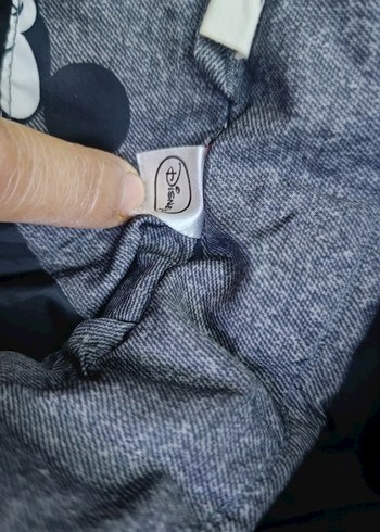 Kapüşonlu Mickey Mouse Desenli Erkek Çocuk Mont - Görsel 2