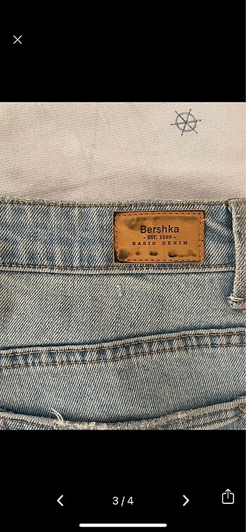 m Beden BERSHKA kot şort