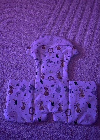 Çocuk mama sandalyesi Minderi beyaz - Görsel 2