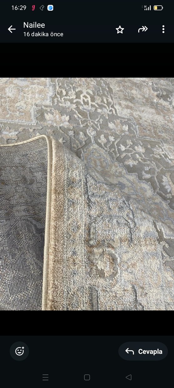 ETNİK DESENLİ DOKUMA HALI  9 M2 - Görsel 2