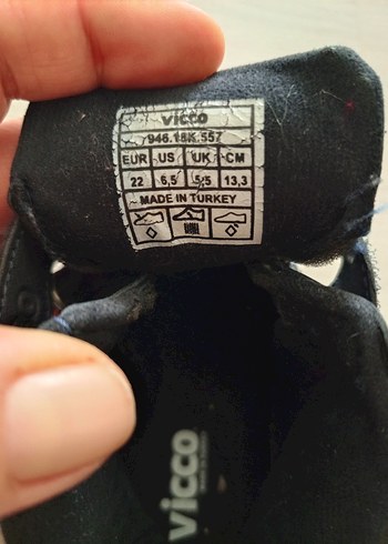 Lacivert Erkek Bebek Bantlı Bot - Görsel 3