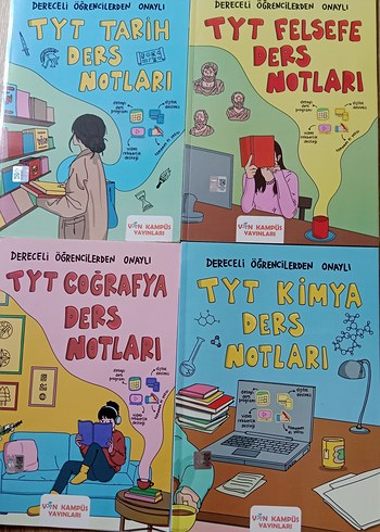  VİN KAMPÜS Dereceli Öğrencilerden Onaylı Ders Notları
