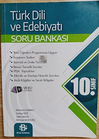  Beden BİLGİ SARMALI 10. Sınıf Matematik ve Türk Dili Soru Bankası