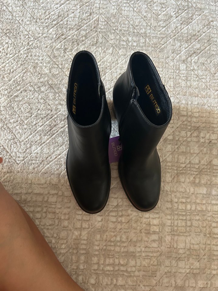 Siyah Kadın Topuklu Bot - Görsel 2