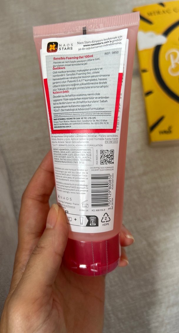 Bioderma Sensibio Yatıştırıcı Köpük Temizleyici 100 ml - Görsel 4