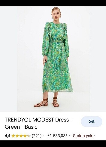 s Beden yeşil Renk Yazlık tesettür elbise