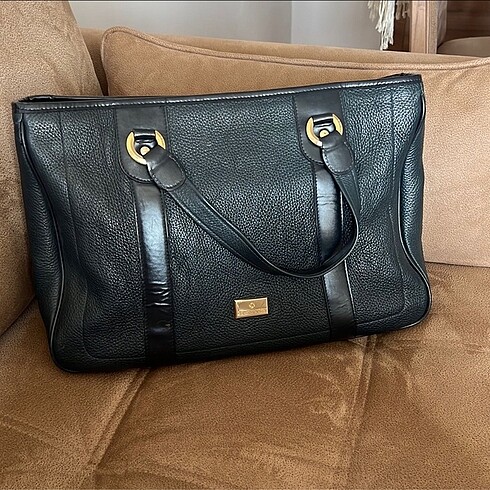 Samsonite deri kol çantası