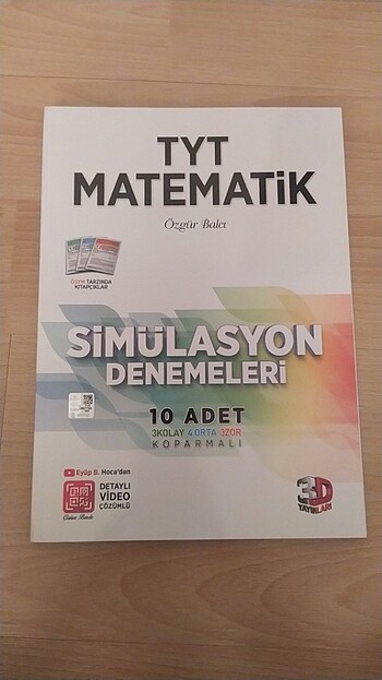 3D yayınları tyt matematik denemesi 