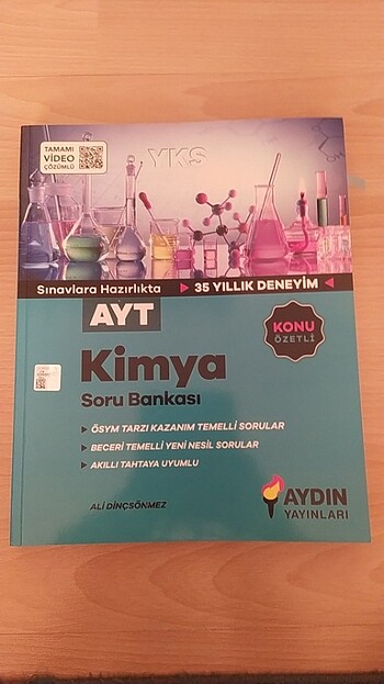 Aydın yayınları AYT kimya soru bankası 