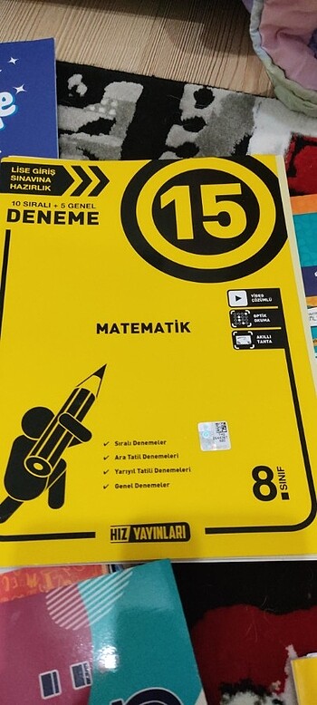 LGS hazırlık deneme soru bankası 8.sınıf Türkçe matematik