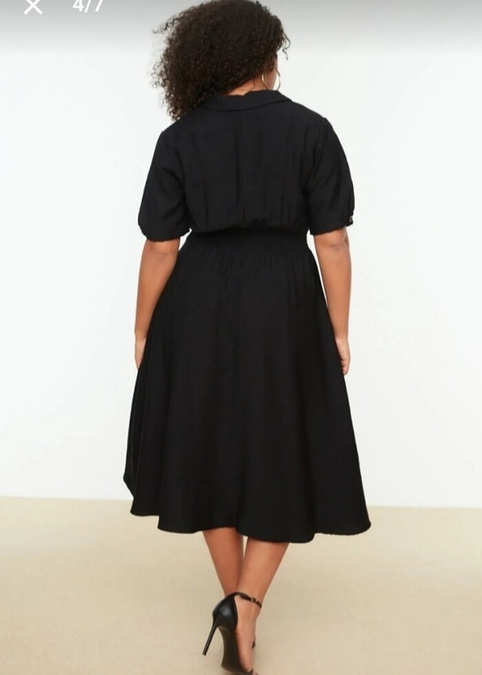 Düğmeli elbise - Görsel 2