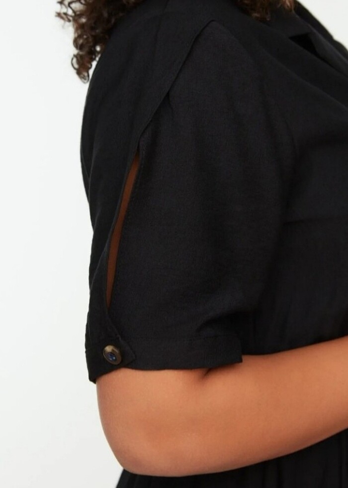 Düğmeli elbise - Görsel 3