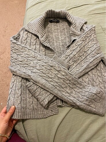 s Beden Trendyol milla crop hırka
