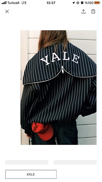 Zara Zara bomber ceket