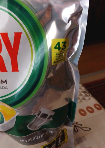 Fairy Platinum Hepsi Bir Arada Bulaşık Makinesi Tableti - Görsel 3