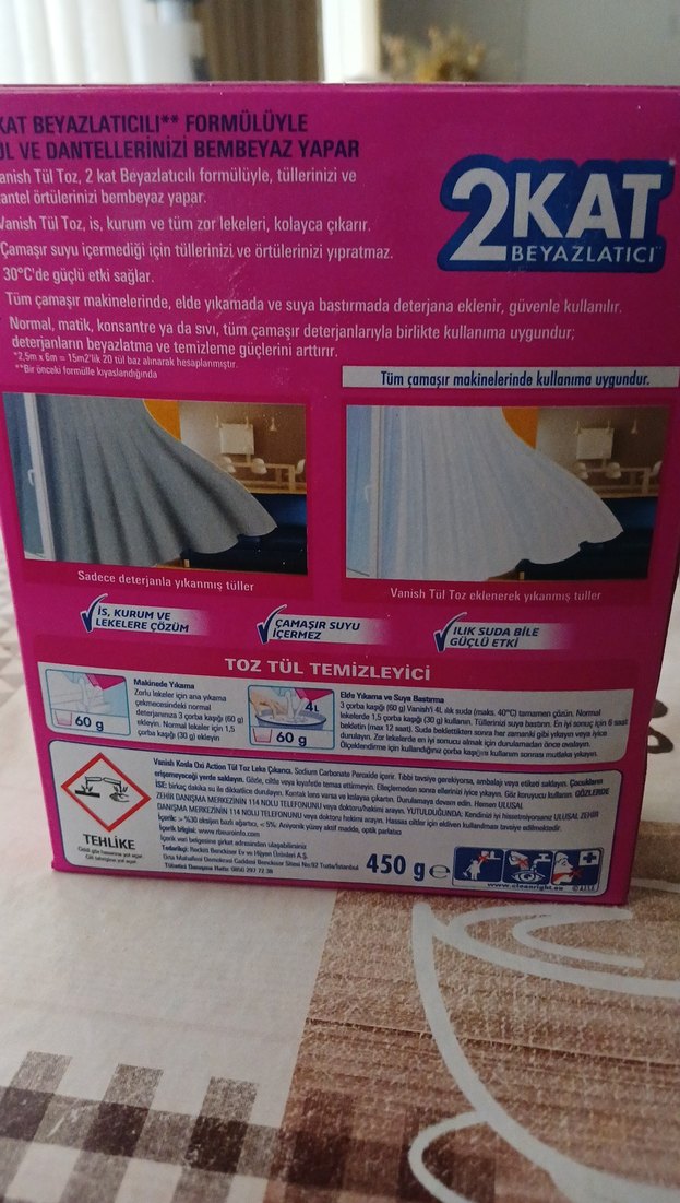 Vanish Oxi Action Toz Beyazlatıcı 20 Yıkama - Görsel 3