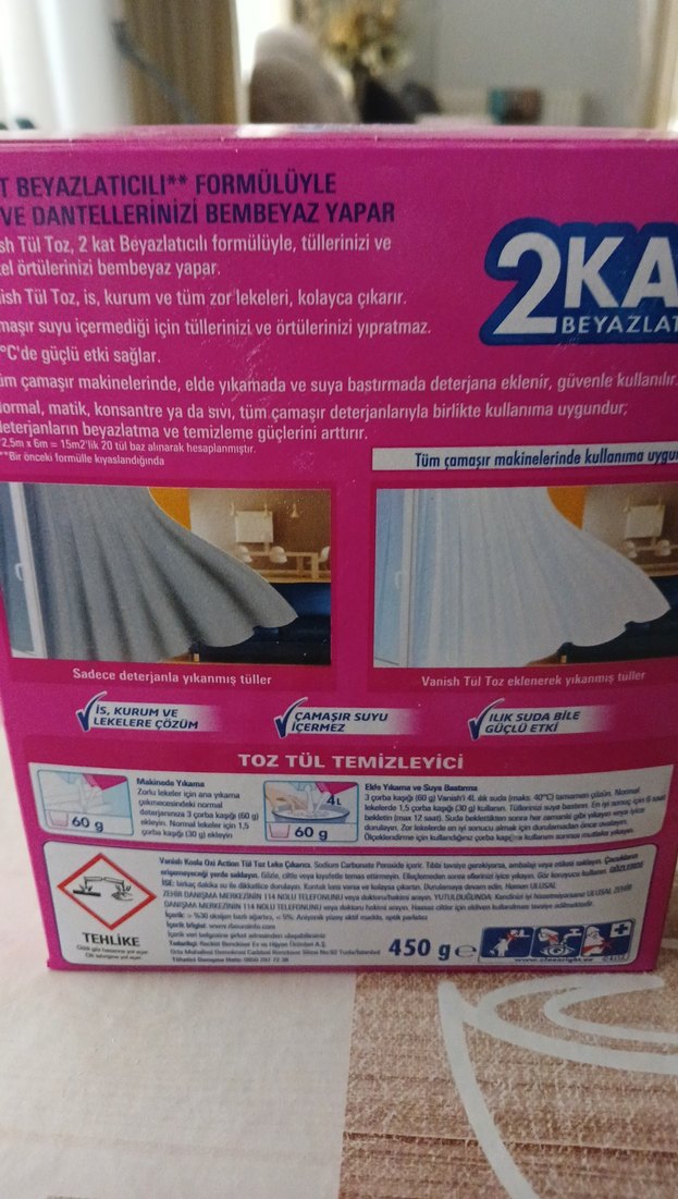 Vanish Oxi Action Toz Beyazlatıcı 20 Yıkama - Görsel 2