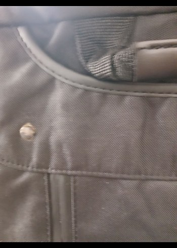 Siyah Kadın Laptop Çantası Tokalı - Görsel 5