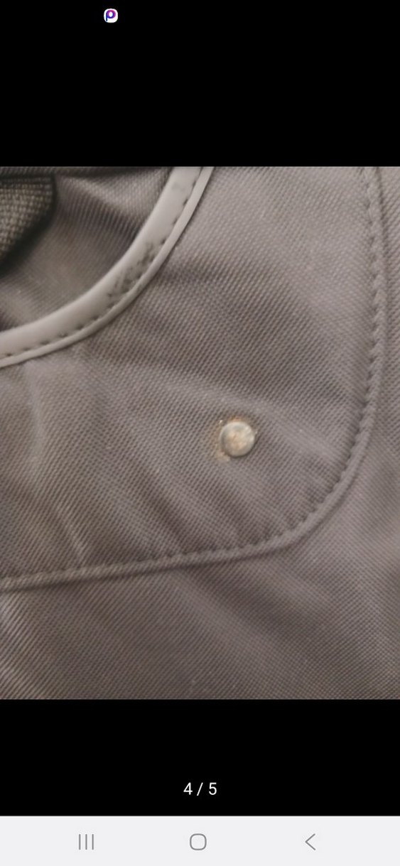 Siyah Kadın Laptop Çantası Tokalı - Görsel 4