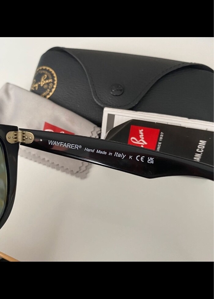 Ray-Ban RB 2140 901 siyah güneş gözlüğü - Görsel 3