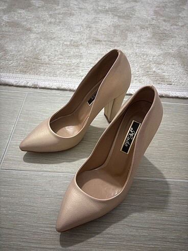Diğer Kalın topuk stiletto