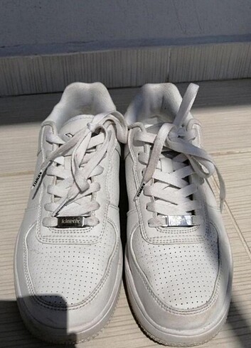 Kinetix beyaz sneaker spor ayakkabı