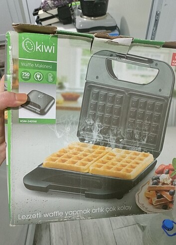 KİWİ WAFFLE MAKİNESİ 