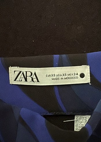 Zara Zara marka mini yandan fermuarlı etek