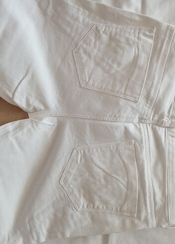 40 Beden beyaz Renk Keten ipekyol pantolon