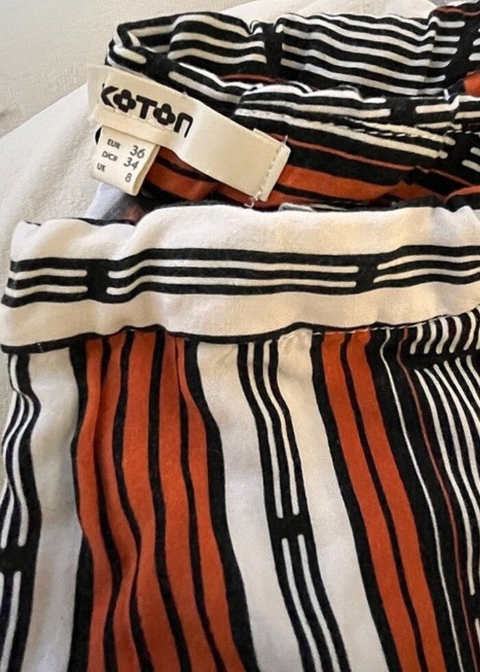 KOTON YAZLIK PANTOLON - Görsel 2