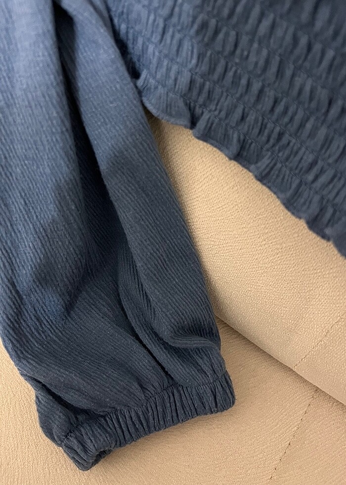 H&M OMZU DÜŞÜK BLUZ - Görsel 3