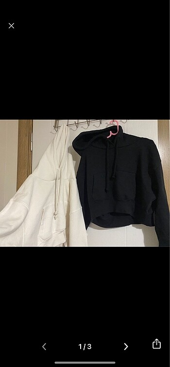 pull and bear crop sweat 2li