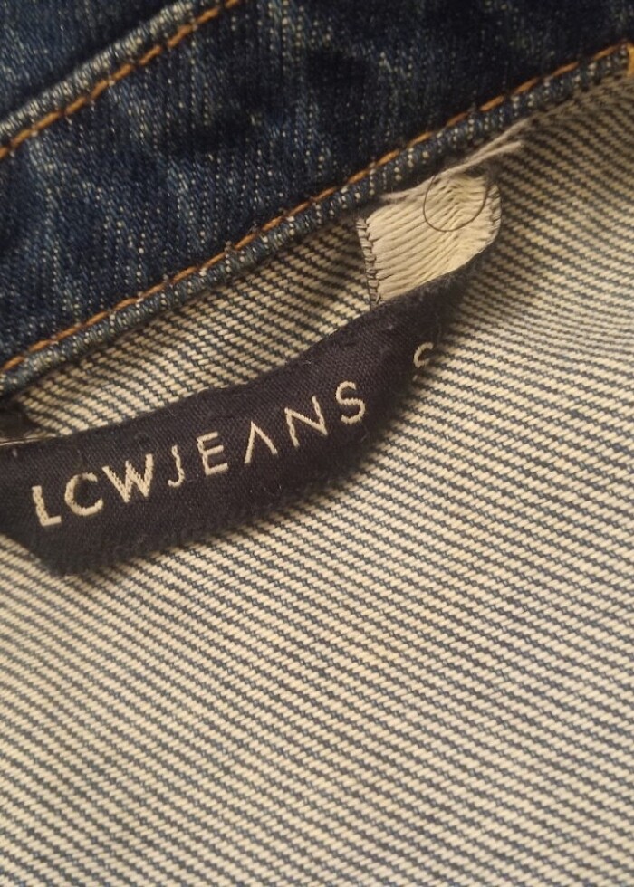 Az kullanılmış kot ceket  - Görsel 2